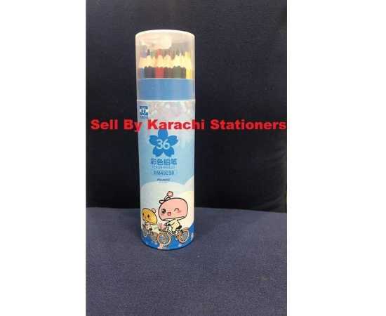 Multicolored Colors Pencil Ja -  Pack of 36 PCS