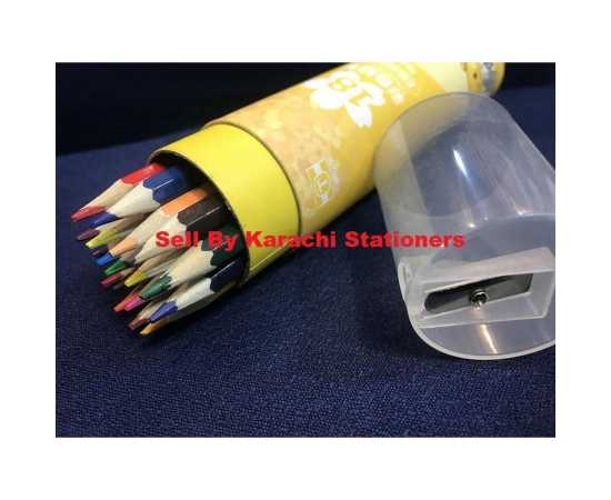 18 Color Multicolored Pencil Set Large Color For Kids