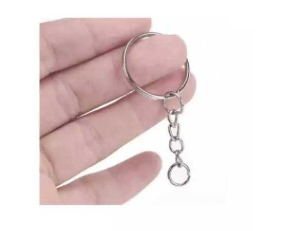 Pack of 20 Key Chain Ring Base for Making Key Chains