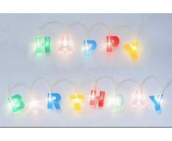 Happy Birthday Alphabets String Lights Lamps 13 LED