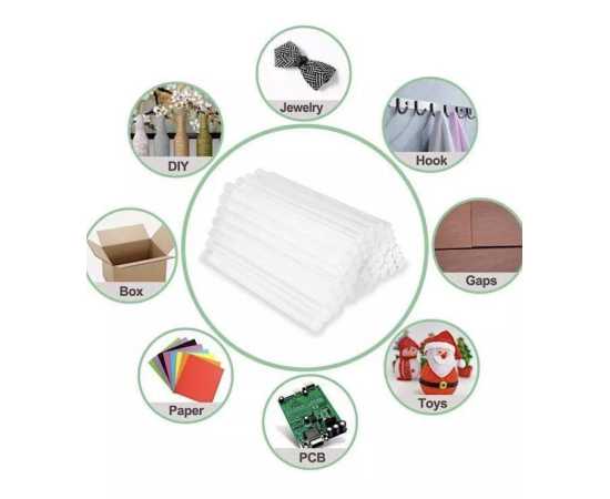 Pack of 20 - 11mm Large Glue Sticks