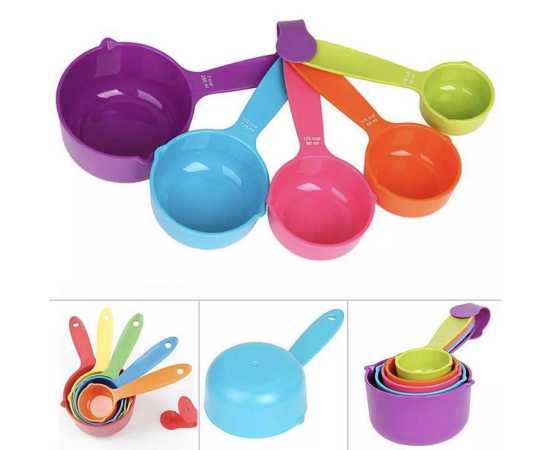 5 pcs Useful Kitchen Measuring Spoons Set