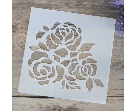 3pcs Different Designs Reusable Flower & leaves  - 1 Piece