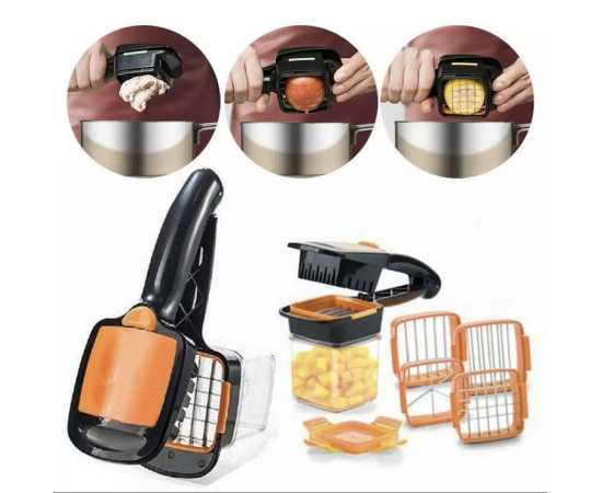 Kitchen Nicer Dicer cutter 5 in 1 Multi-Cutter