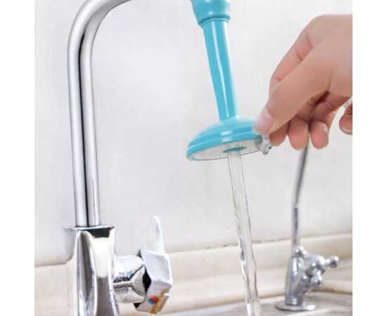 Adjustable Flexible Sink Kitchen Faucet Water Saving Tool