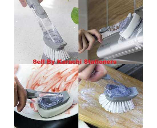 Automatic Liquid Filling Dish Washing Brush