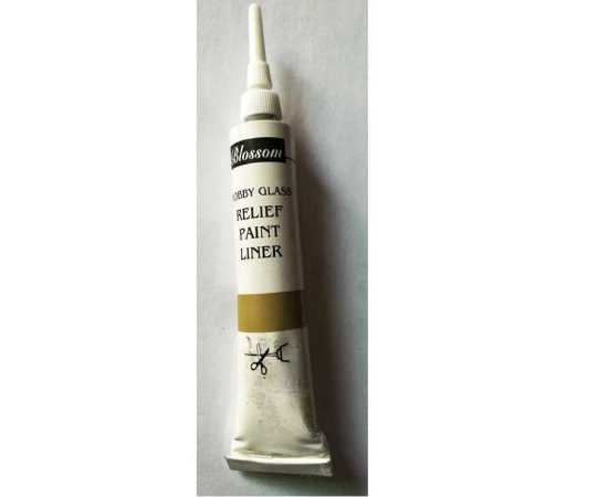 Glass Paint outliner Copper