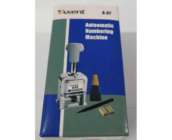 7 digit numbering machine Axent Numbering Machine A-07