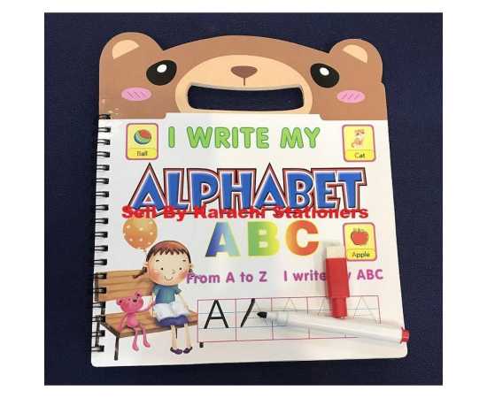 Magic Board Trace Alphabet A to Z Educational Book