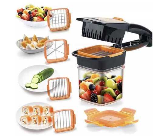 Kitchen Nicer Dicer cutter 5 in 1 Multi-Cutter