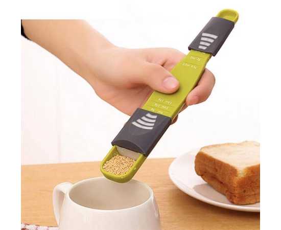 Double End Adjustable Measuring Spoon For Kitchen