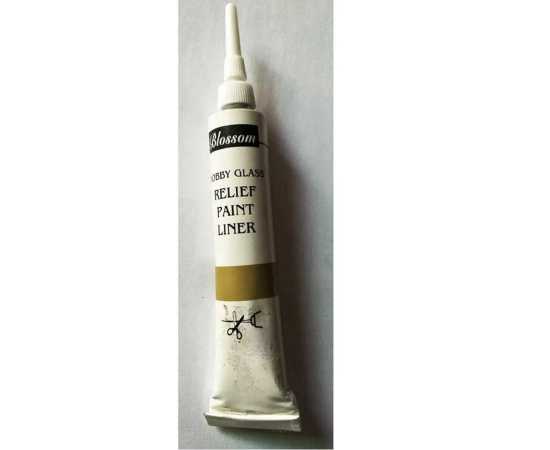 Glass Paint outliner Golden