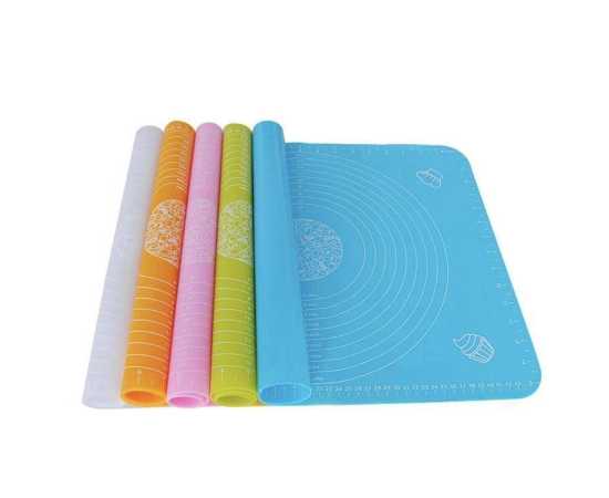 Non-Stick Silicone Reusable Pastry Rolling Mat for Kitchen