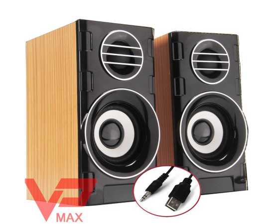 Prime FT-2031 USB Heavy Bass Multimedia Speakers With 3.5MM Stereo Jack
