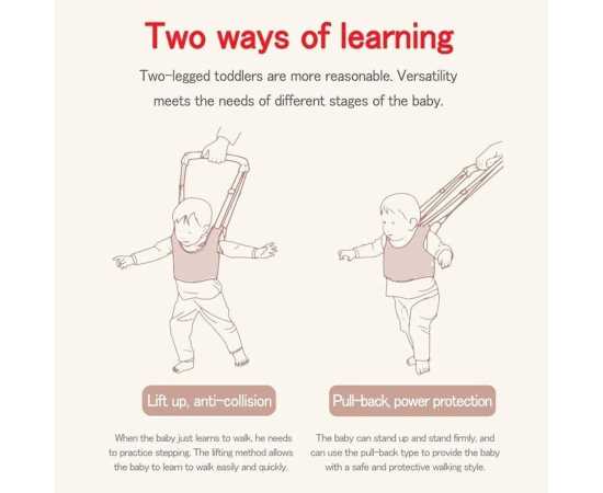 Baby Walking Harness Handheld Adjustable Helper Belt