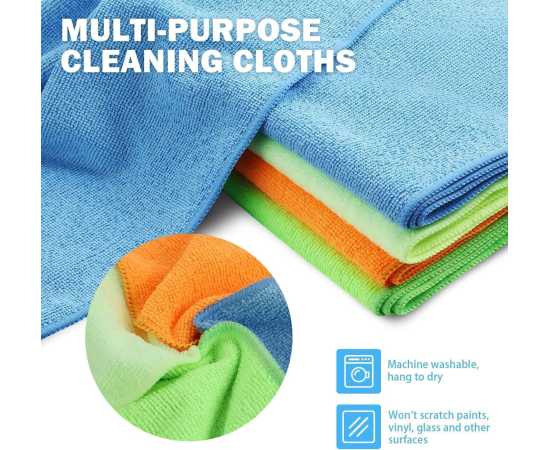 24 Kitchen Shelves Dusters Cleaning Towel