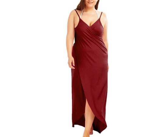 Bihaam Pure Crepe Honeymoon Nighty for women