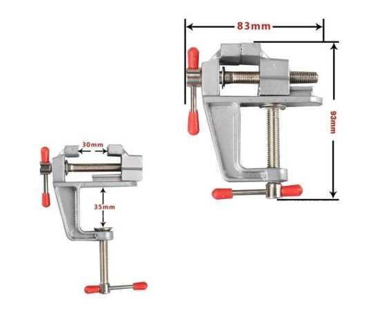 1PC 35MM Aluminum Alloy Table Bench Repair Tool