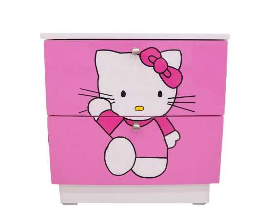 Hello Kitty Kids Bed with side table