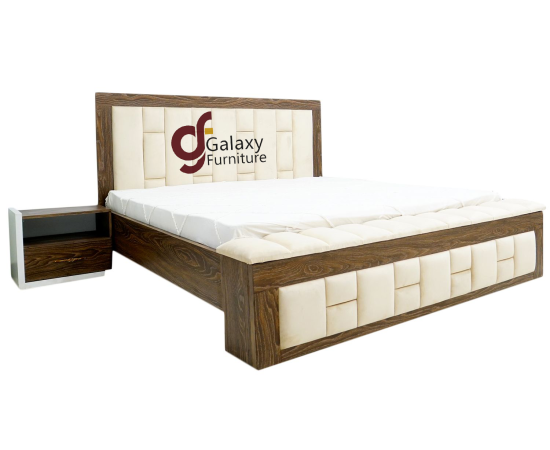 Titanic Stylish double Bed with side tables