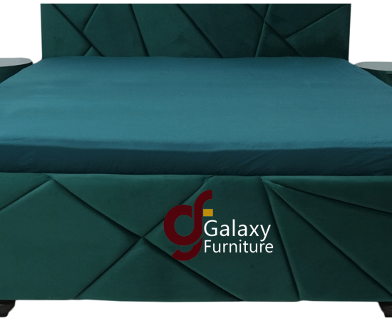 Sitara Stylish double Bed with side tables