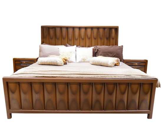 Belgium Stylish double Bed with side tables