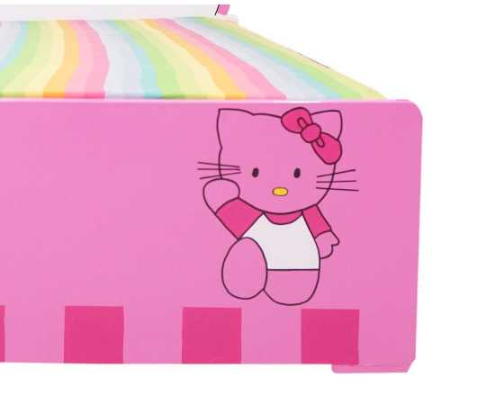 Hello Kitty Kids Bed with side table