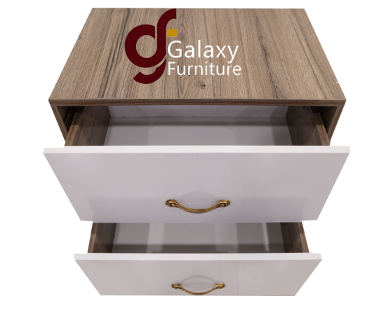 Gabroo Stylish  double Bed with side table