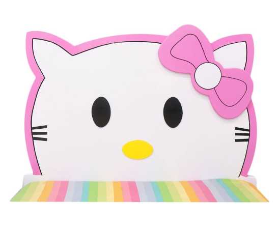 Hello Kitty Kids Bed with side table