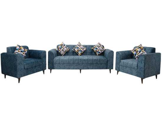 Sofa Set (5 Seater) 03+01+01 Turkish Design Velvet Modern Design Sofa Set