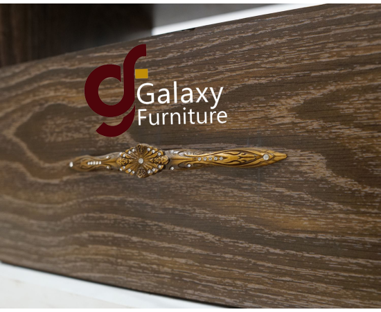 Titanic Stylish double Bed with side tables