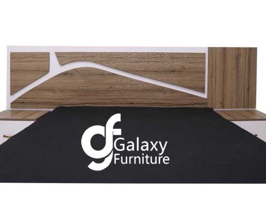 Gabroo Stylish  double Bed with side table