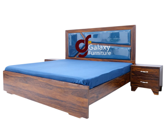 Stylish Kishmish double Bed with side table Stylish Kishmish double Bed with side table