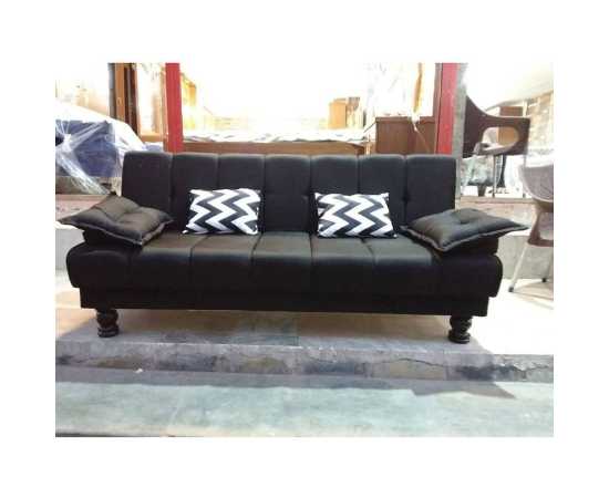 Black Sofa Cum bed fabric imported Black Jute length 6 ft and height 18 inches from groundBlack Sofa Cum bed fabric imported Black Jute length 6 ft and height 18 inches from ground