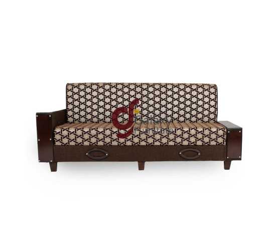 Galaxy Sofa Cum Bed Imported Brown Color