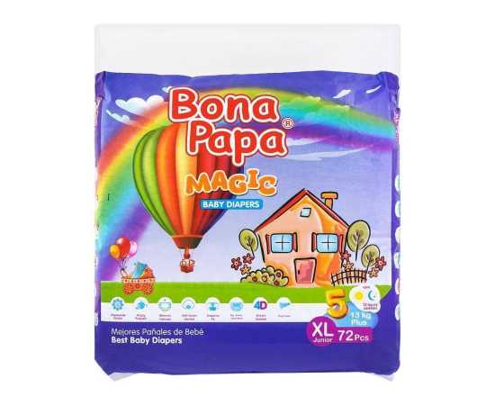 Bona Papa Magic XL Diapers - Pack of 72 Pcs