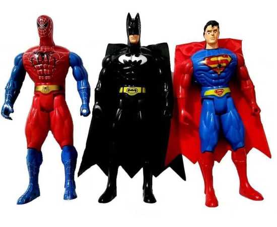 1 PCS Avengers Hero Action Figures With Led Light Toys