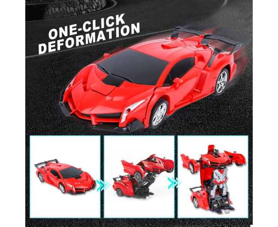 Remote Control Model RC Transformer Robot Car Toy