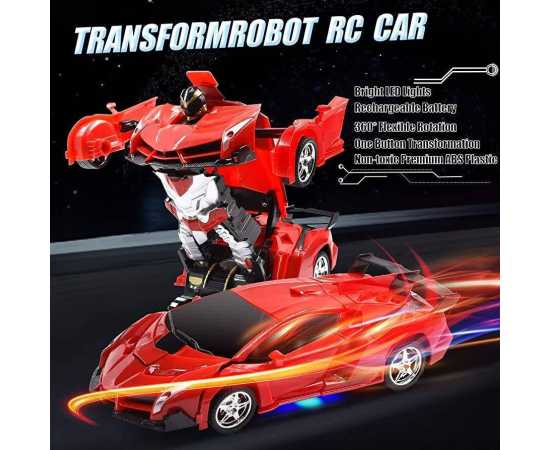 Remote Control Model RC Transformer Robot Car Toy