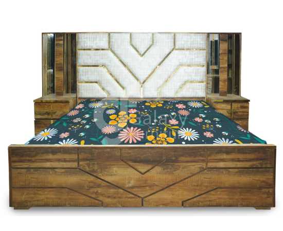 Galaxy Modern  3 Pcs Trio Bedroom Furniture Set (Delivery Karachi Only)