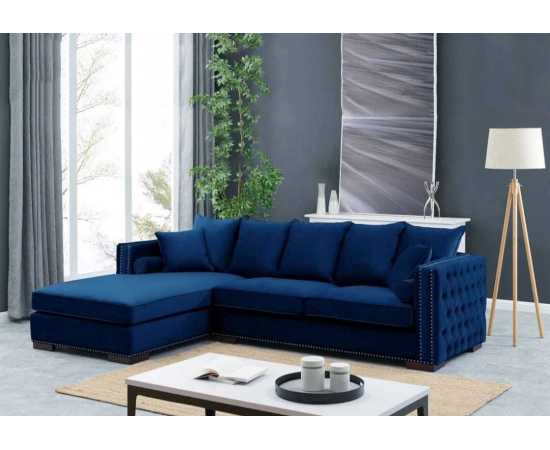 L-Shape Sofa Moline 5 seater Full Tufted