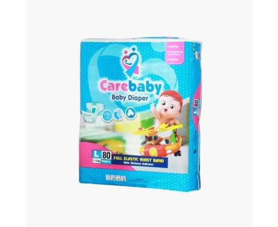 Carebaby Diaper Mega Large - Pack of 80 PCS