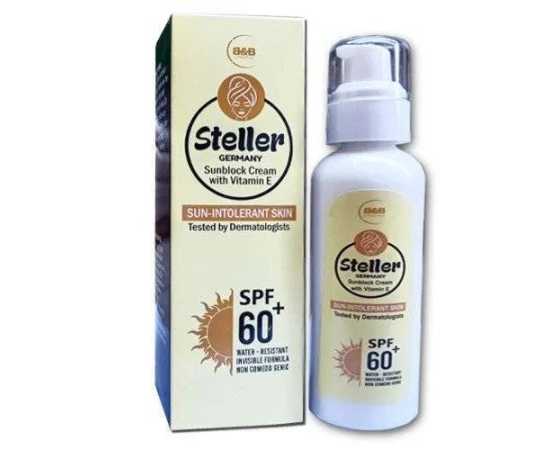 Steller Sunblock Cream with Vitamin-E - 120ml