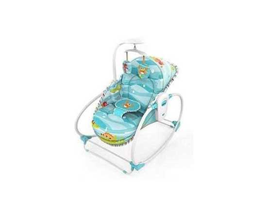 Mastela 5 In 1 Rocker, Bouncer Chair With Removable Bassinet 6038 (Blue)