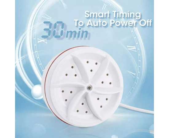Mini USB Rotating Washing Machine Turbine
