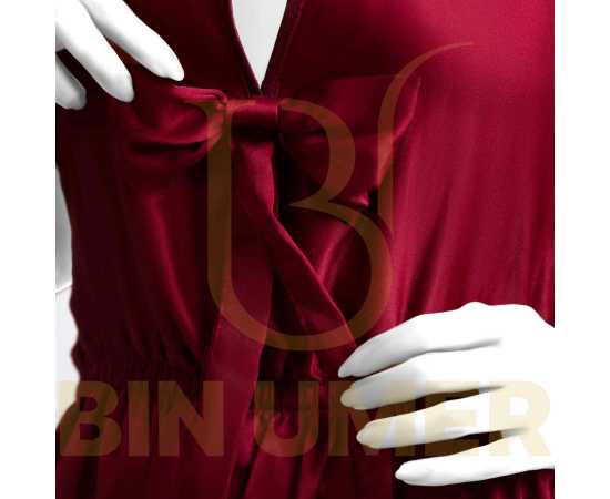 Bin Umer Western Style Silk Bridal Honeymoon nighty for Women