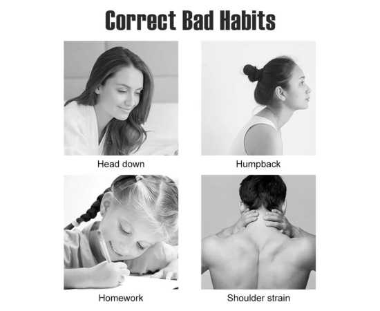 Adjustable Posture Corrector Upper Back Belt For Unisex