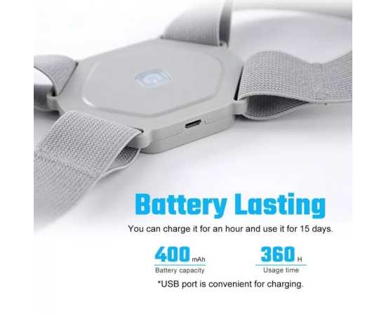 Adjustable Posture Corrector Upper Back Belt For Unisex