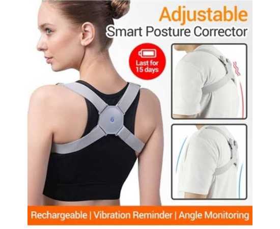 Adjustable Posture Corrector Upper Back Belt For Unisex