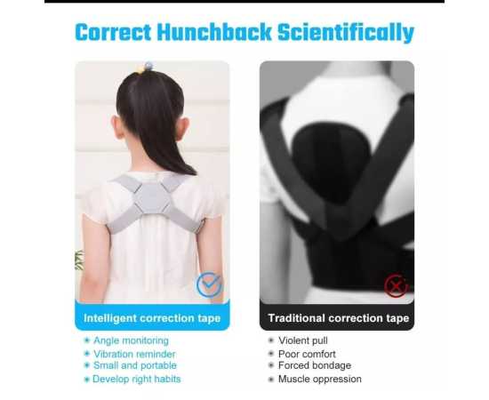 Adjustable Posture Corrector Upper Back Belt For Unisex